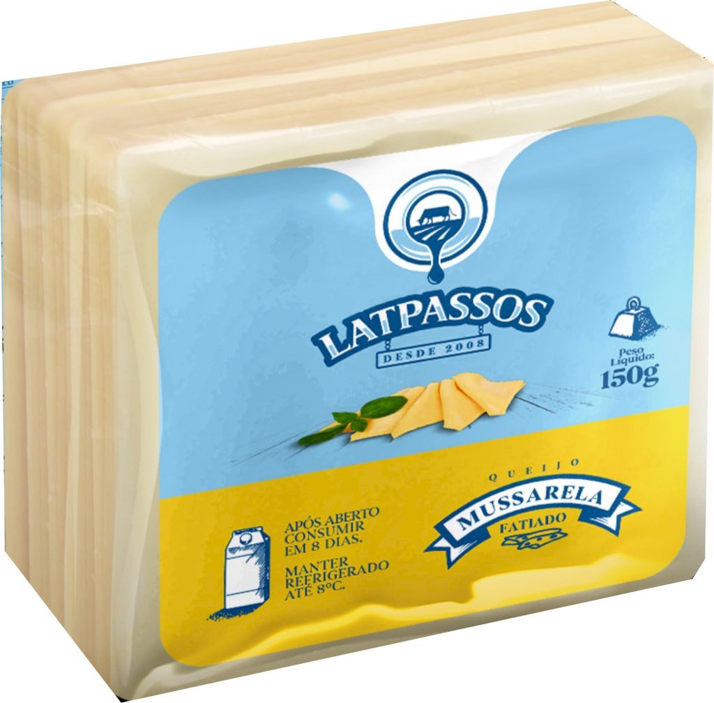 QUEIJO MUSSARELA LATPASSOS 150gr