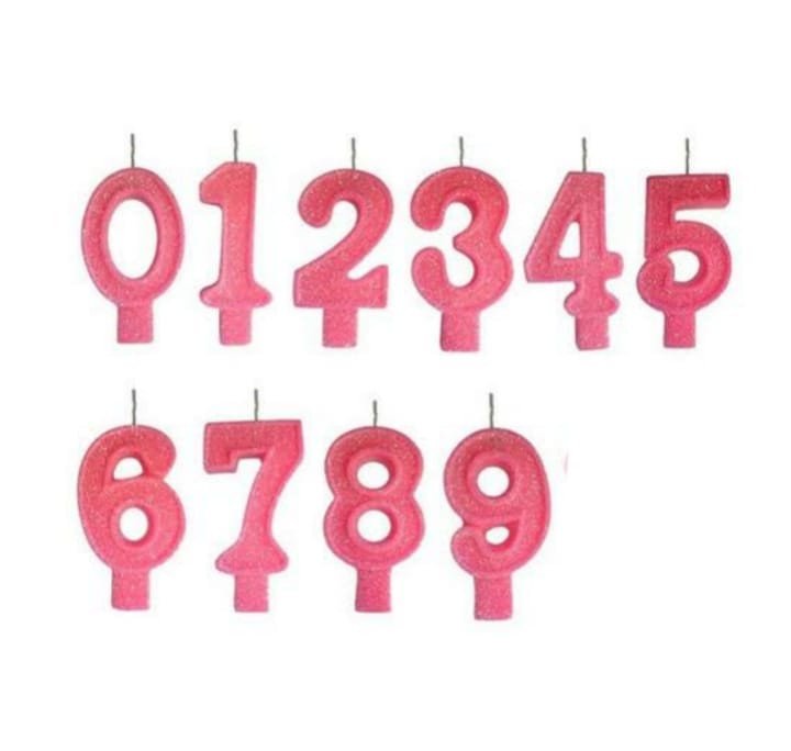 VELA BIG NUMERO ROSA