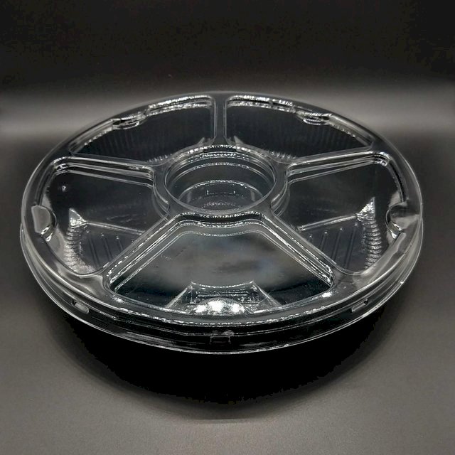 EMBALAGEM G 550 BANDEJA C/ DIVISÓRIAS PRETA