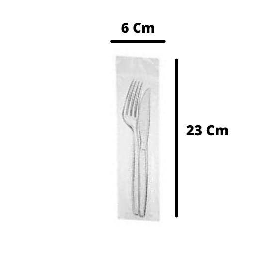 SACOS PLASTICOS ORLEPLAST 6X23CM C/ 500UN