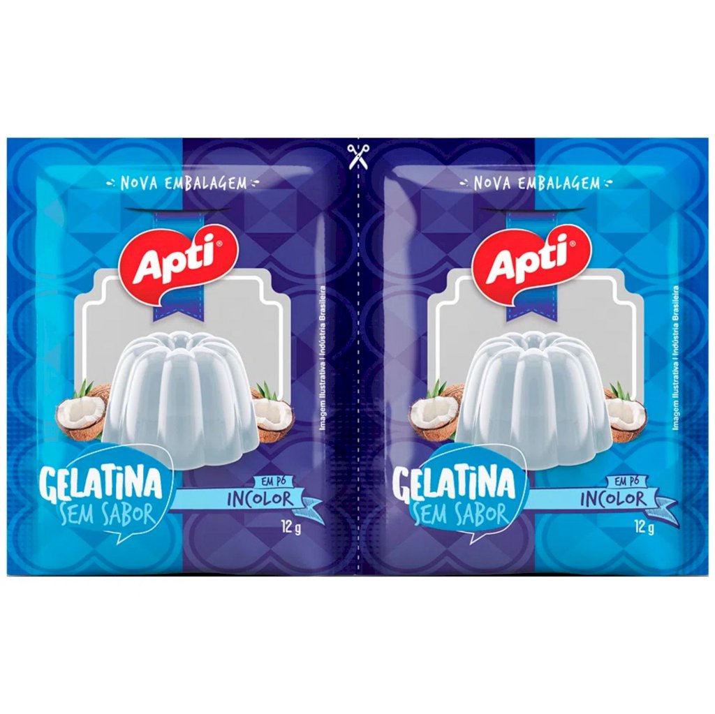 GELATINA SEM SABOR APTI 24g