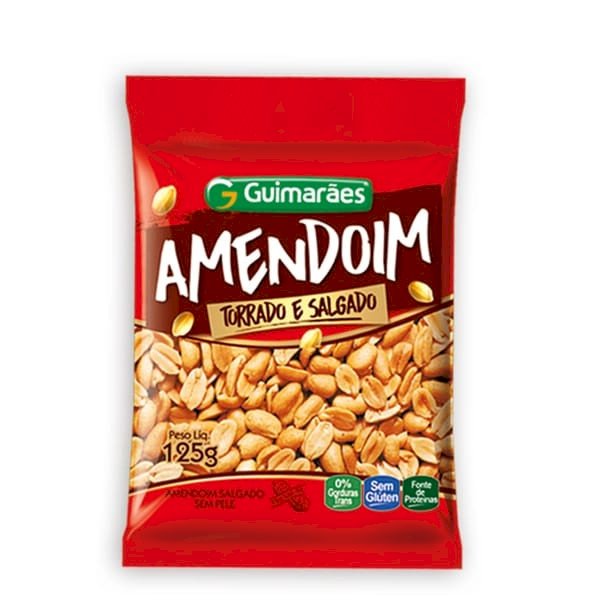 AMENDOIM SALGADO GUIMARAES 125 GR