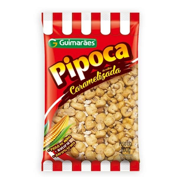 PIPOCA MILHO CARAMELIZADA GUIMARAES 100G