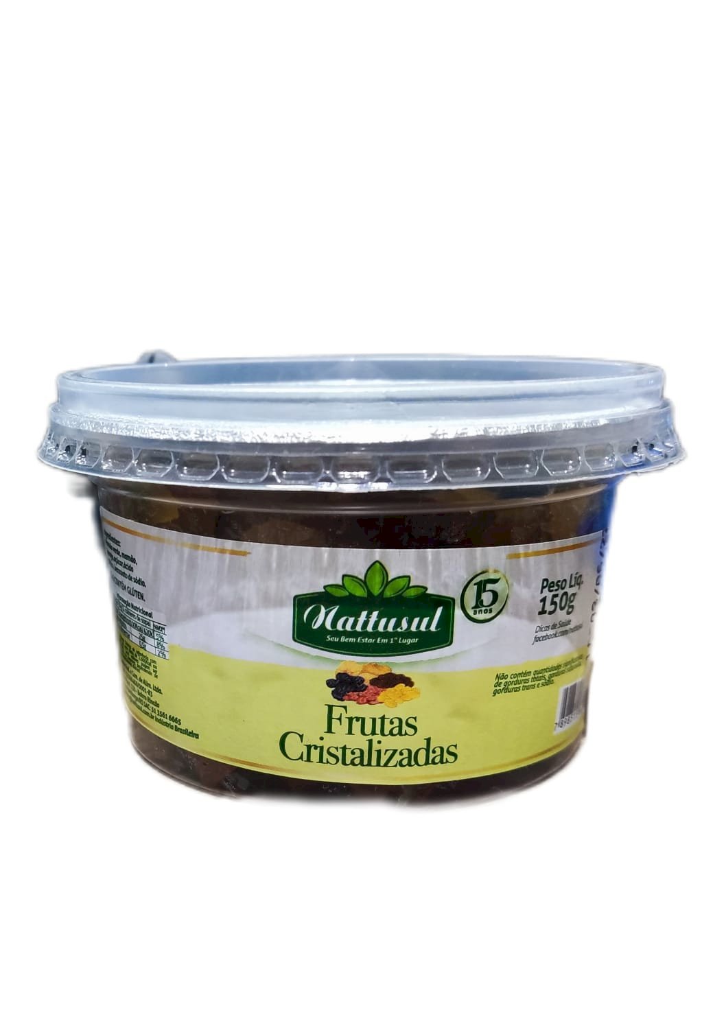 FRUTAS CRISTAL. POTE NATTUSUL 150G
