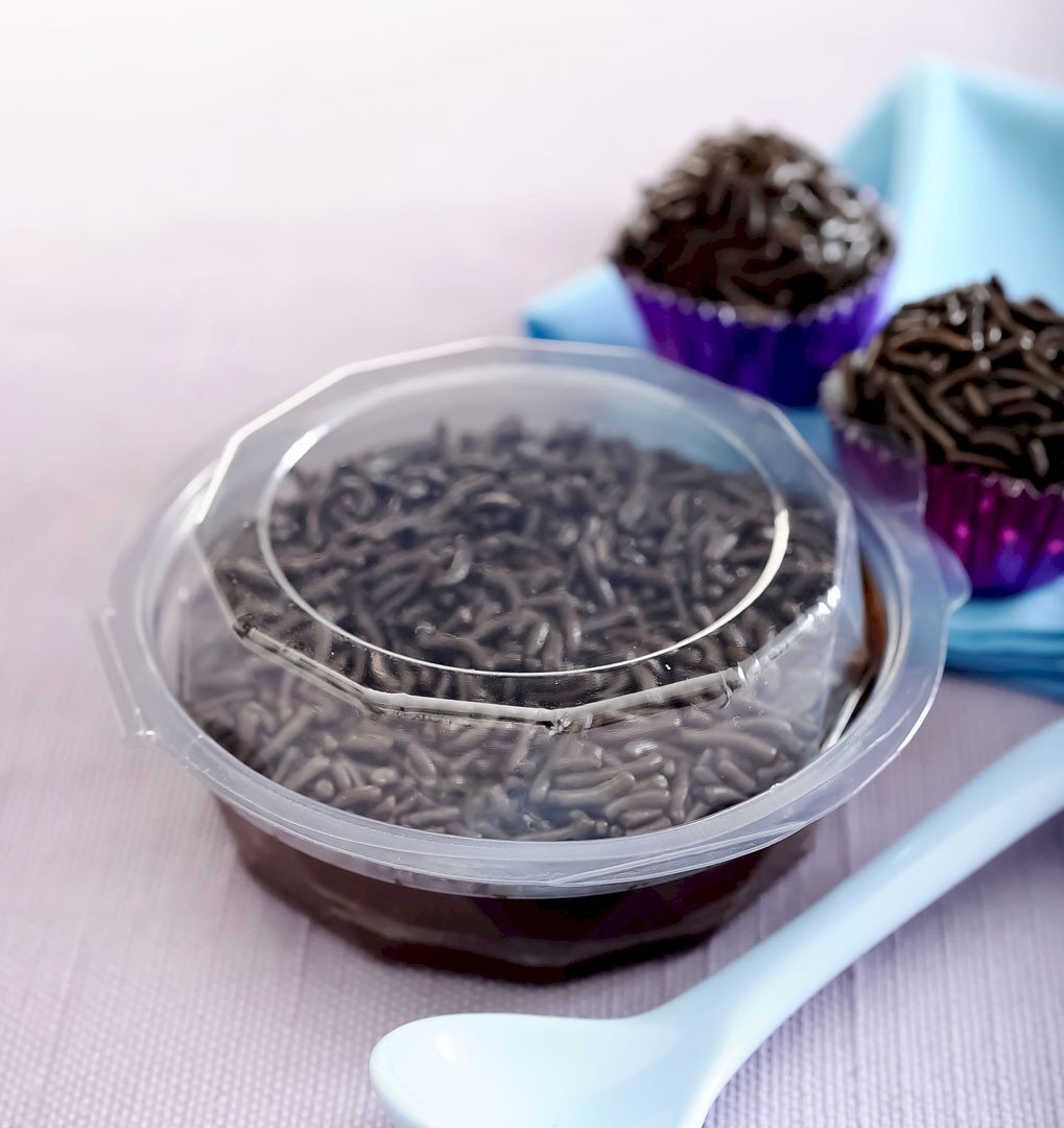 G 642D UM MINI DOCE REDONDO DIAMANTE 100ML CRISTAL PET