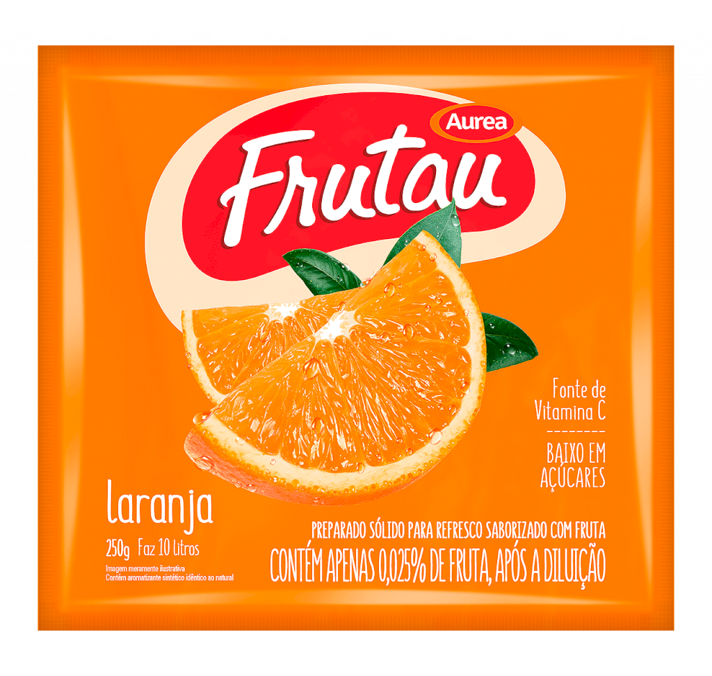 SUCO Sabor Laranja FRUTAU 250g