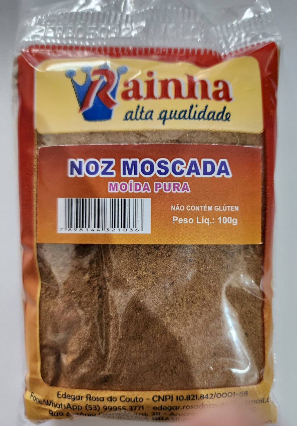 NOZ MOSCADA RAINHA 100GR