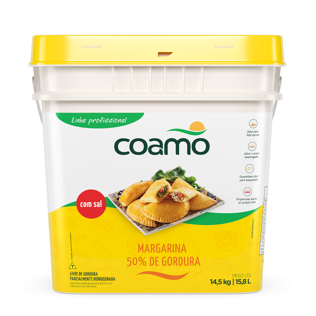 MARGARINA COAMO 50% GORDURA 14,5KG