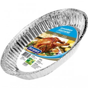 ASSADEIRA ALUM. BOMPACK 4 LT OVAL