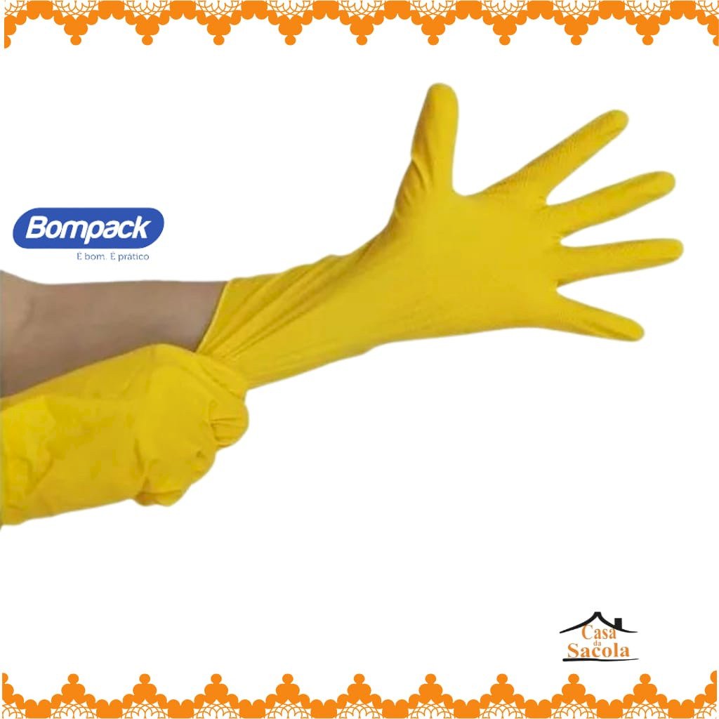 LUVA BOMPACK AMARELA M UN