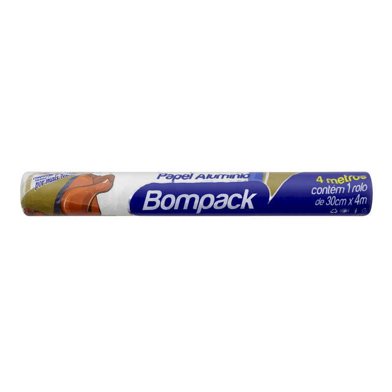 PAPEL ALUMINIO BOMPACK 30X4M UN
