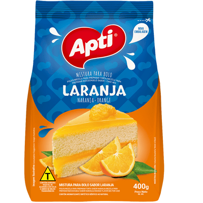MISTURA DE BOLO LARANJA APTI 400gr