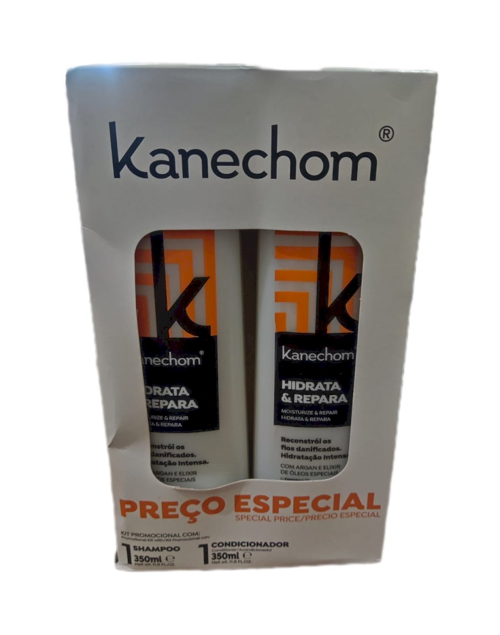 SHAMPOO KANECHOM +COND. HIDRAT REPAR 2X350ML