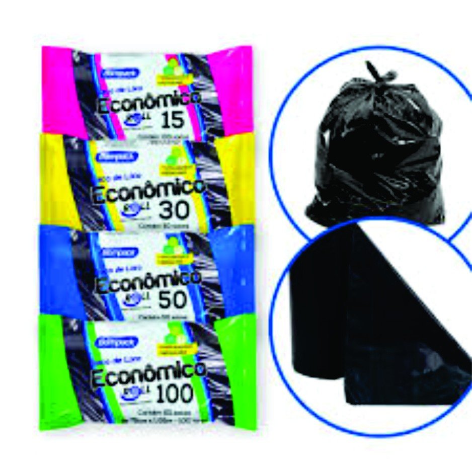 SACO DE LIXO BOMPACK  ROLL DIA A DIA