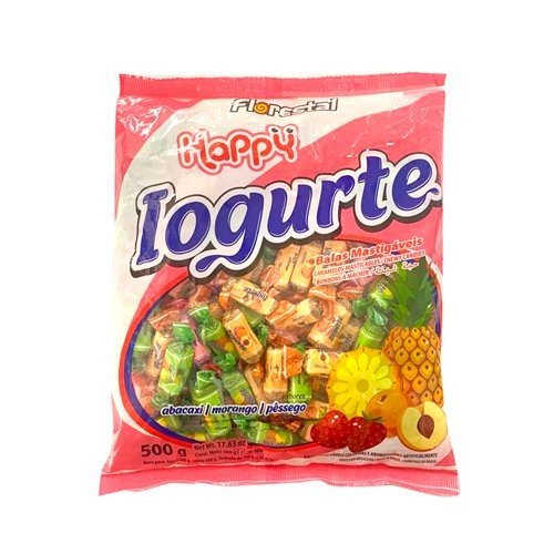 BALA MAST. HAPPY IOGURTE SORTIDA 500G