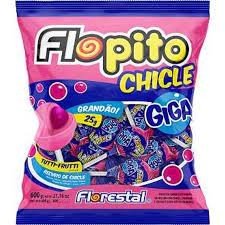 PIRULITO FLOPITO CHICLE GIGA T. FRUTTI 600G