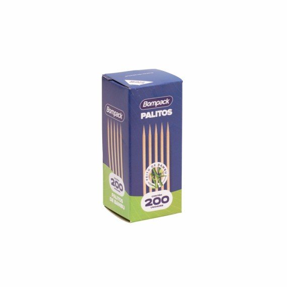 PALITO DENTE BOMPACK C/200