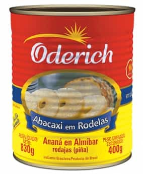 ABACAXI CALDA ODERICH 400g