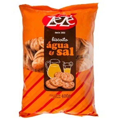 BISCOITO AGUA E SAL ZEZE 400g