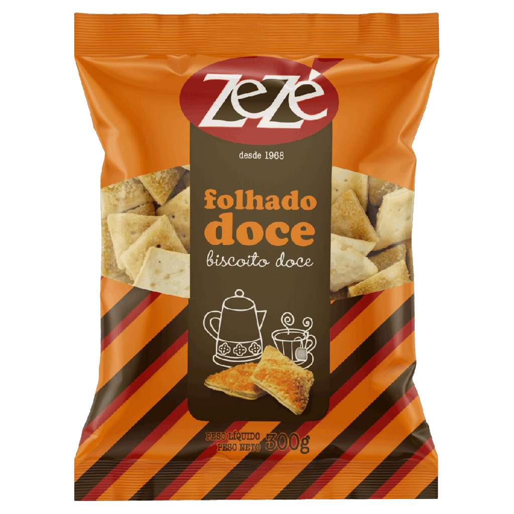BISCOITO FOLHADA DOCE ZEZE 300g
