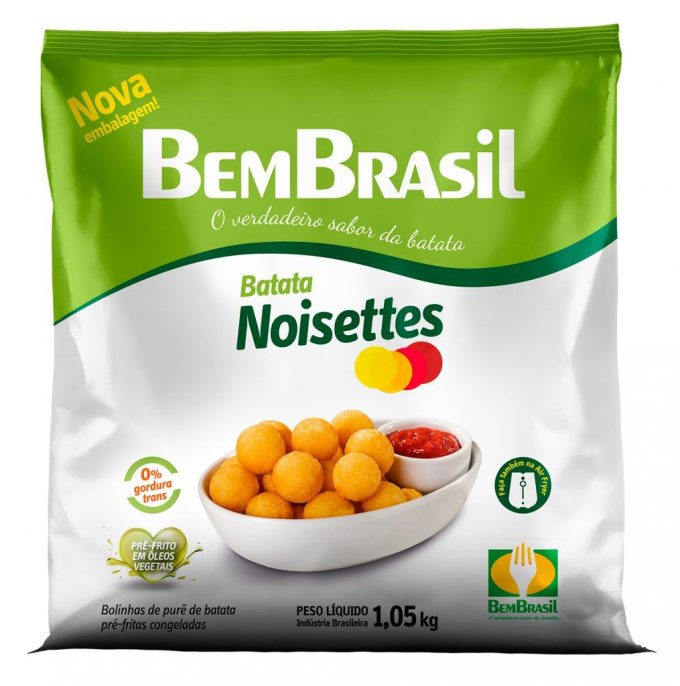 BATATA NOISETTES BEM BRASIL 1,05kg