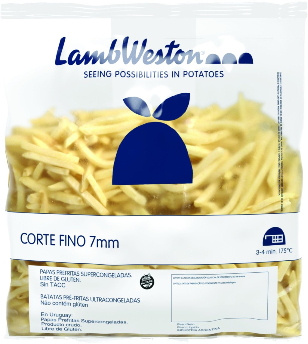 BATATA LAMB WESTON 7MM 2,25KG
