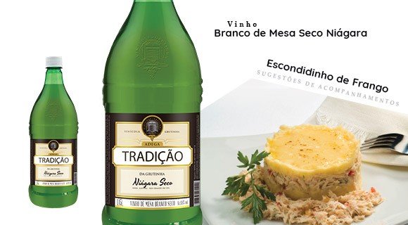 VINHO TRADIÇÃO BRANCO SECO 1,45LT