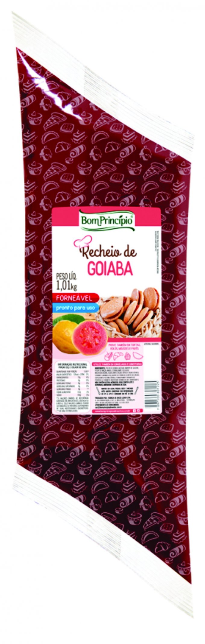 RECHEIO GOIABADA BOM PRINCÍPIO 1,01kg