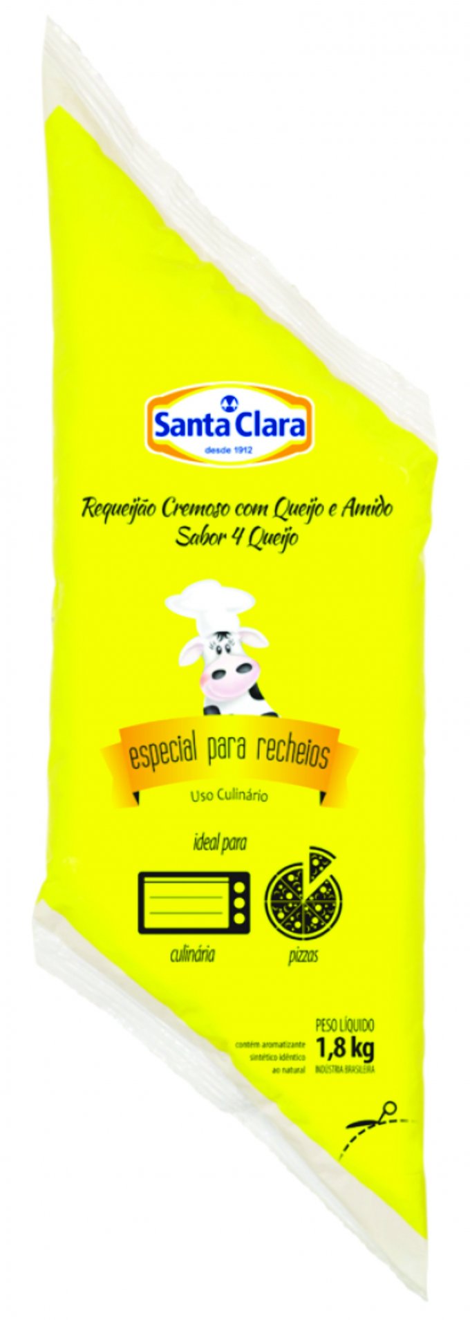 REQUEIJAO 4 QUEIJOS SANTA CLARA 1,8kg