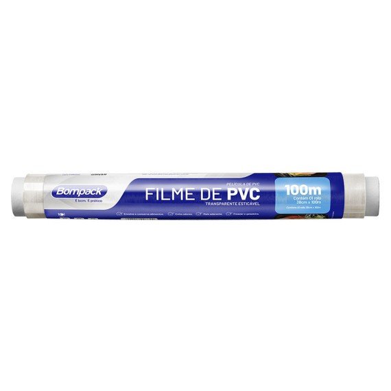 FILME PVC BOMPACK 0,38 X100MTS UN