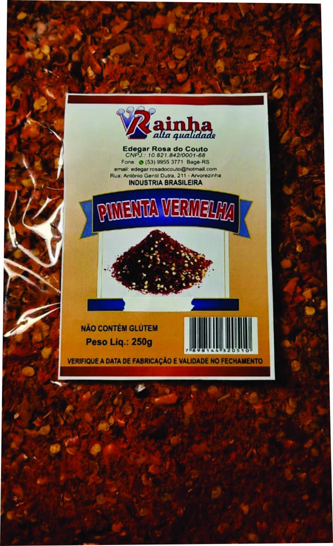 TEMPERO PIMENTA VERMELHA 250gr