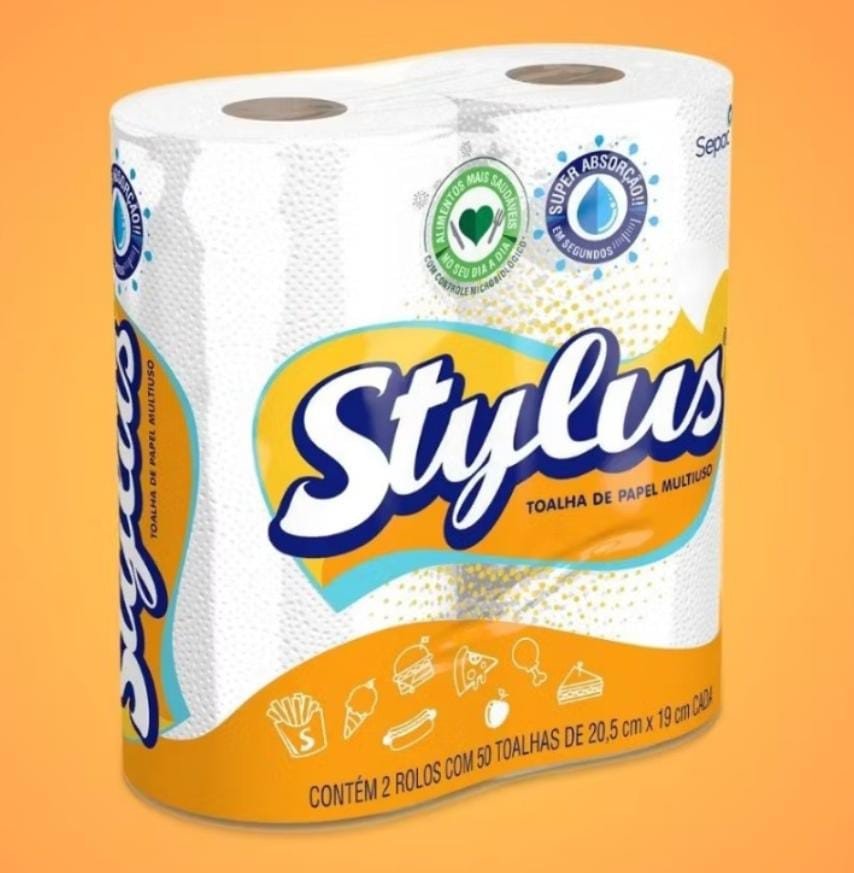 PAPEL TOALHA STILUS60 FOLHAS 20X22