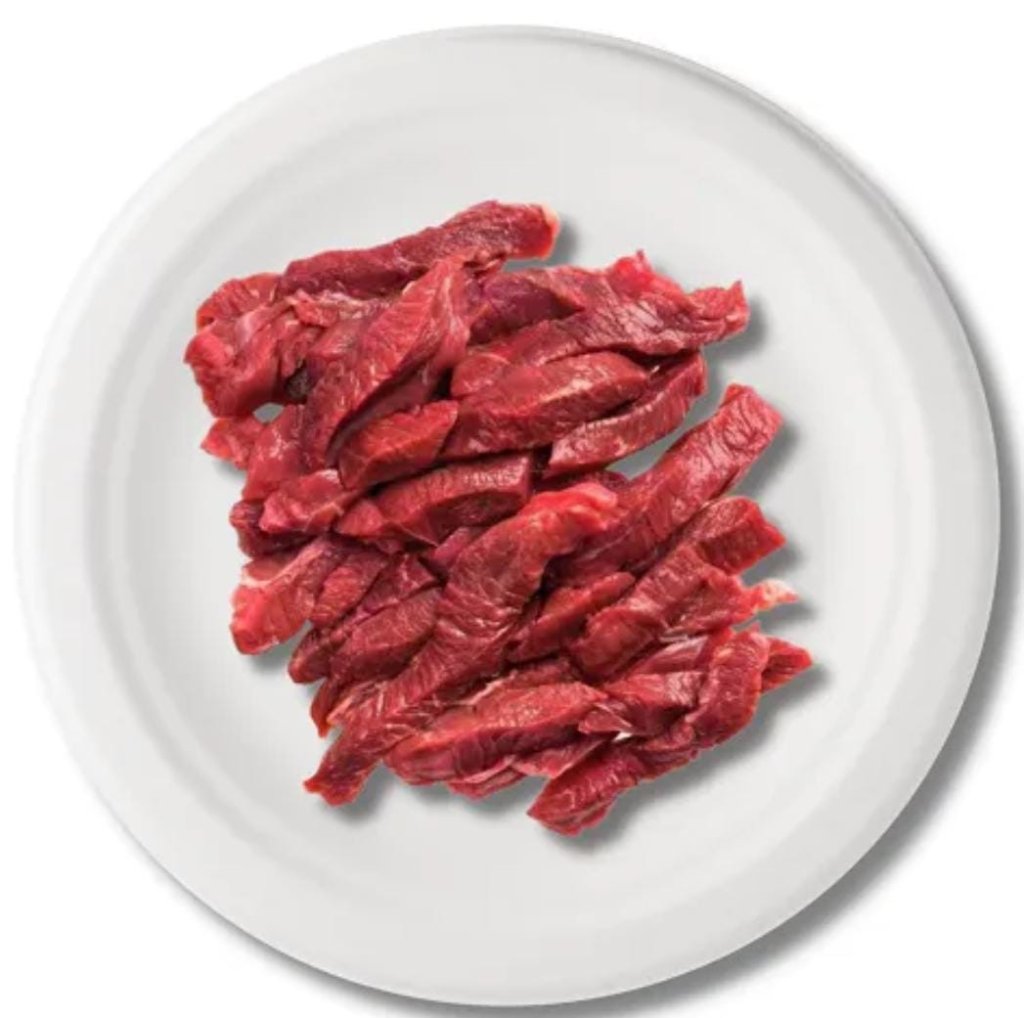 ISCA DE STROGONOFF (COXAO MOLE CUBOS)