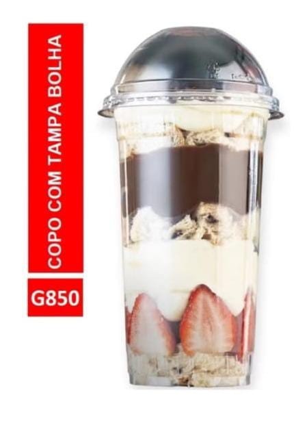 G 850 COPO BOLHA  500ML CRISTAL 25 UN