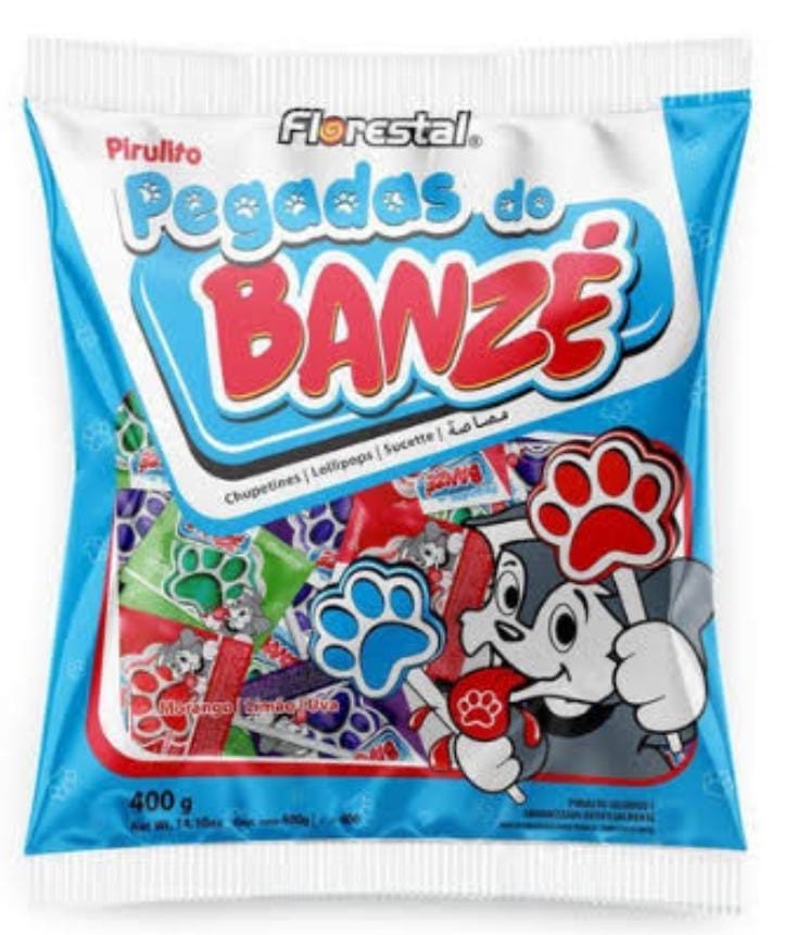 PIRULITO PEGADAS DO BANZE 400G