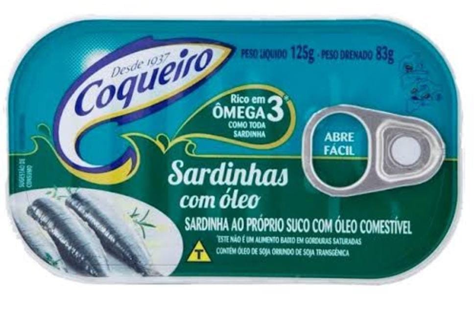 SARDINHA COQUEIRO 125G