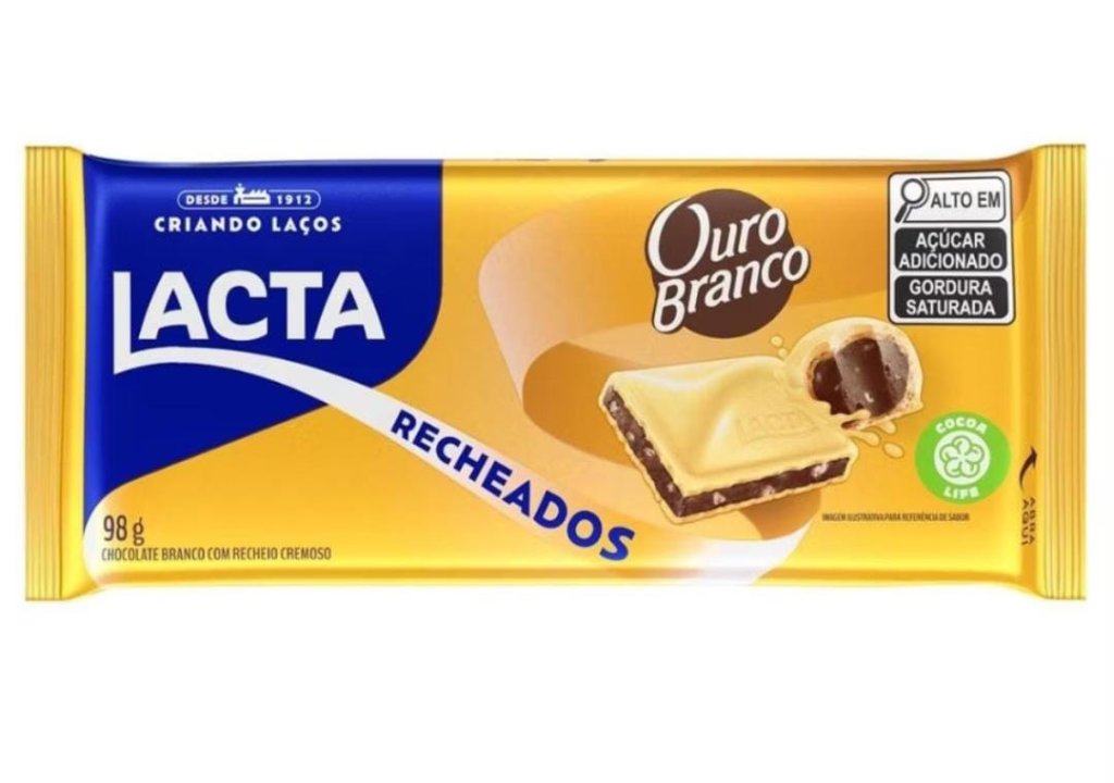 OURO BRANCO RECHEADO 98G