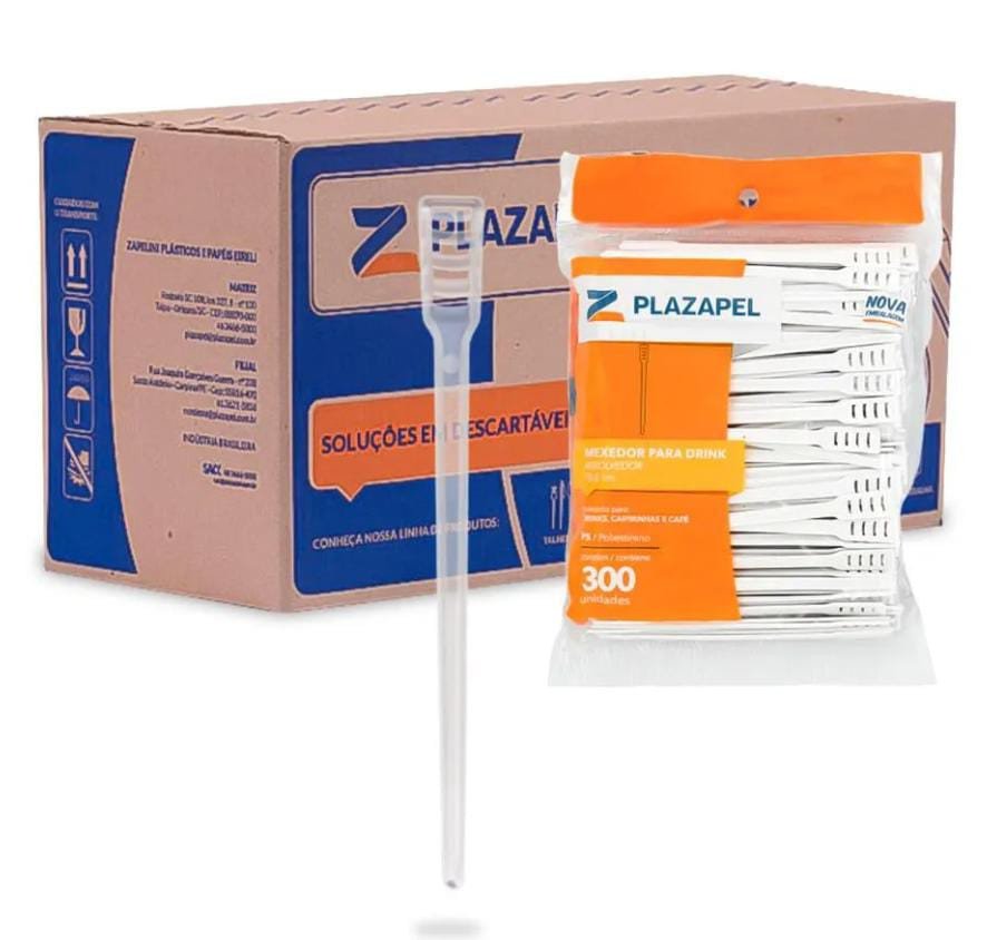 MEXEDOR DRINK BRANCO  300 UNIDADES
