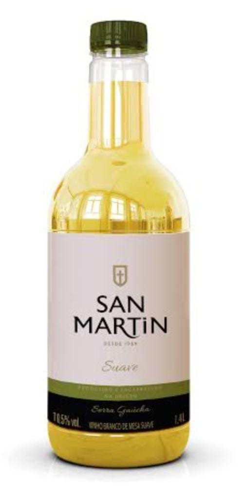 VINHO SAN MARTIN BRANCO SUAVE 1,4LT