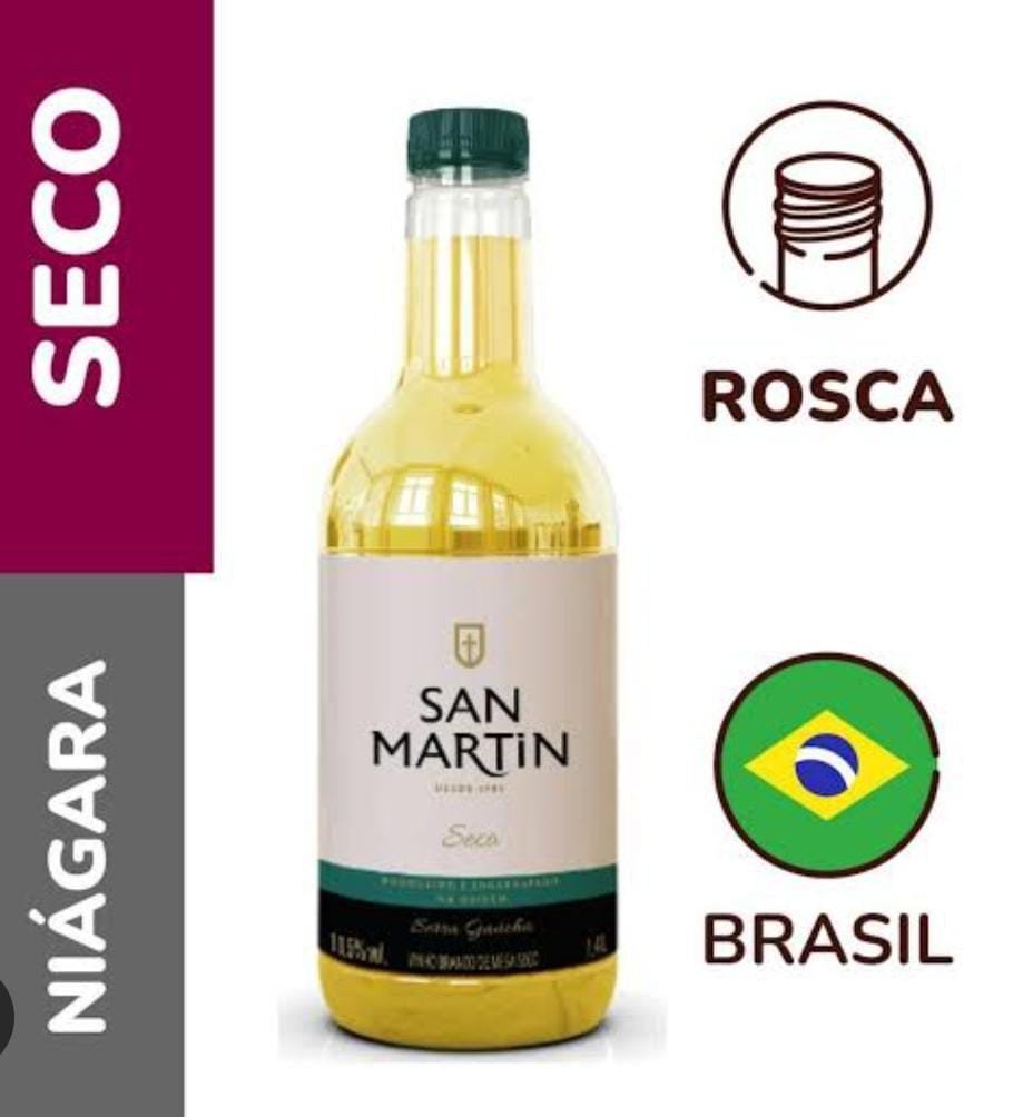 VINHO SAN MARTIN BRANCO SECO 1,4LT