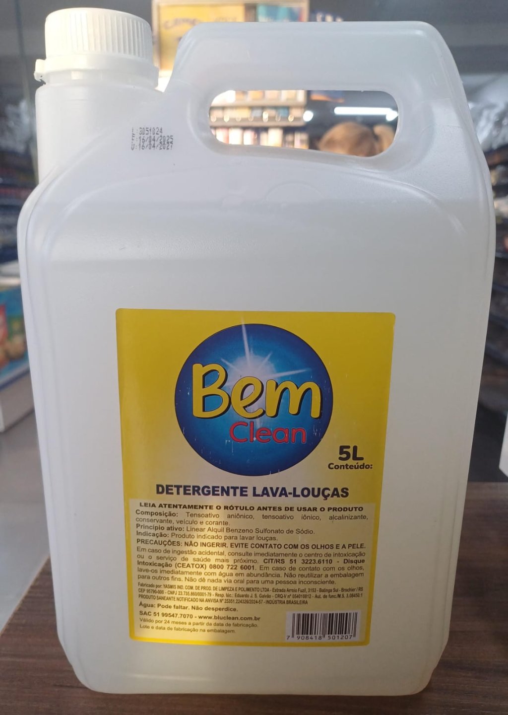 BEM CLEAN DETERGENTE NEUTRO 5LT