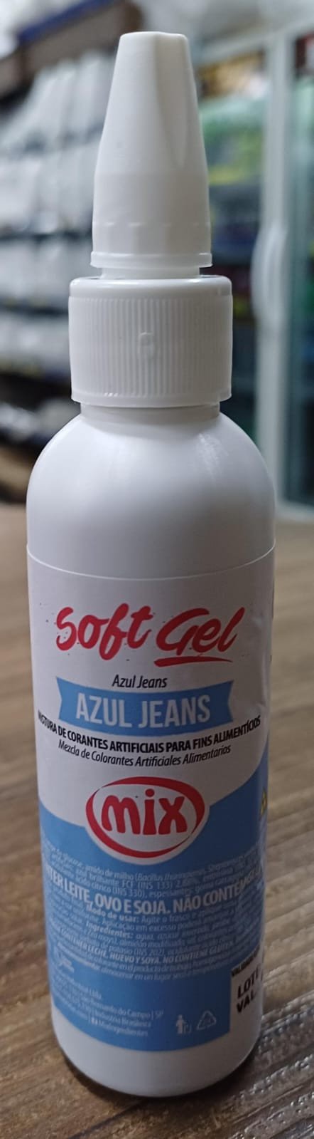 SOFTGEL CORANTE AZUL JEANS 60G