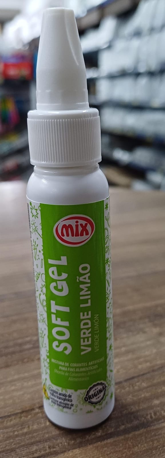 SOFTGEL CORANTE VERDE LIMAO 25G