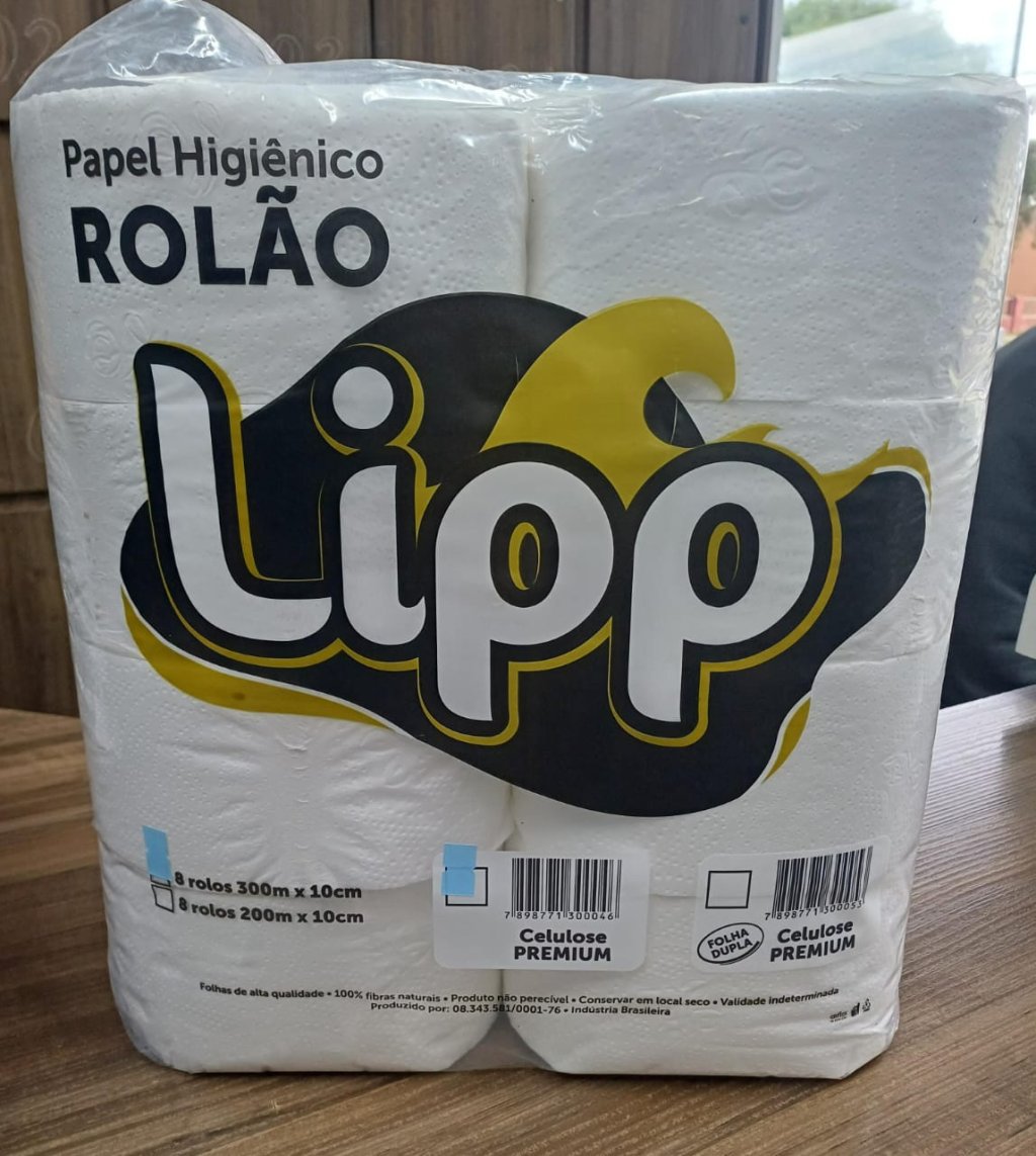 ROLAO LIPP CELULOSE PREMIUM 8UNX300MT