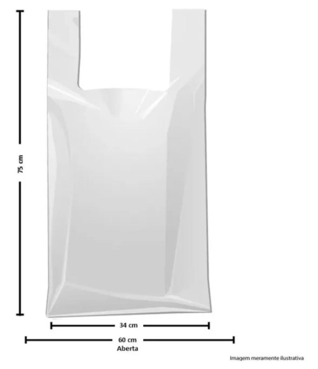 SACOLA PLAST. ORLEPLAST 60X75  C/ 100