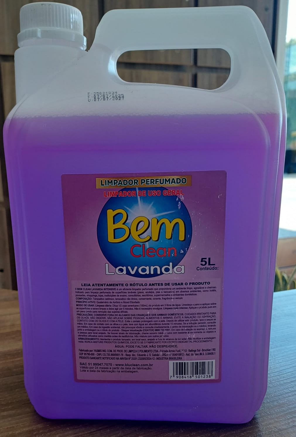 DESINFETANTE BEM CLEAN LAVANDA 5LT
