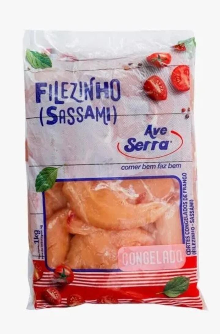SASSAMI DE FRANGO 1KG AVE SERRA IQF