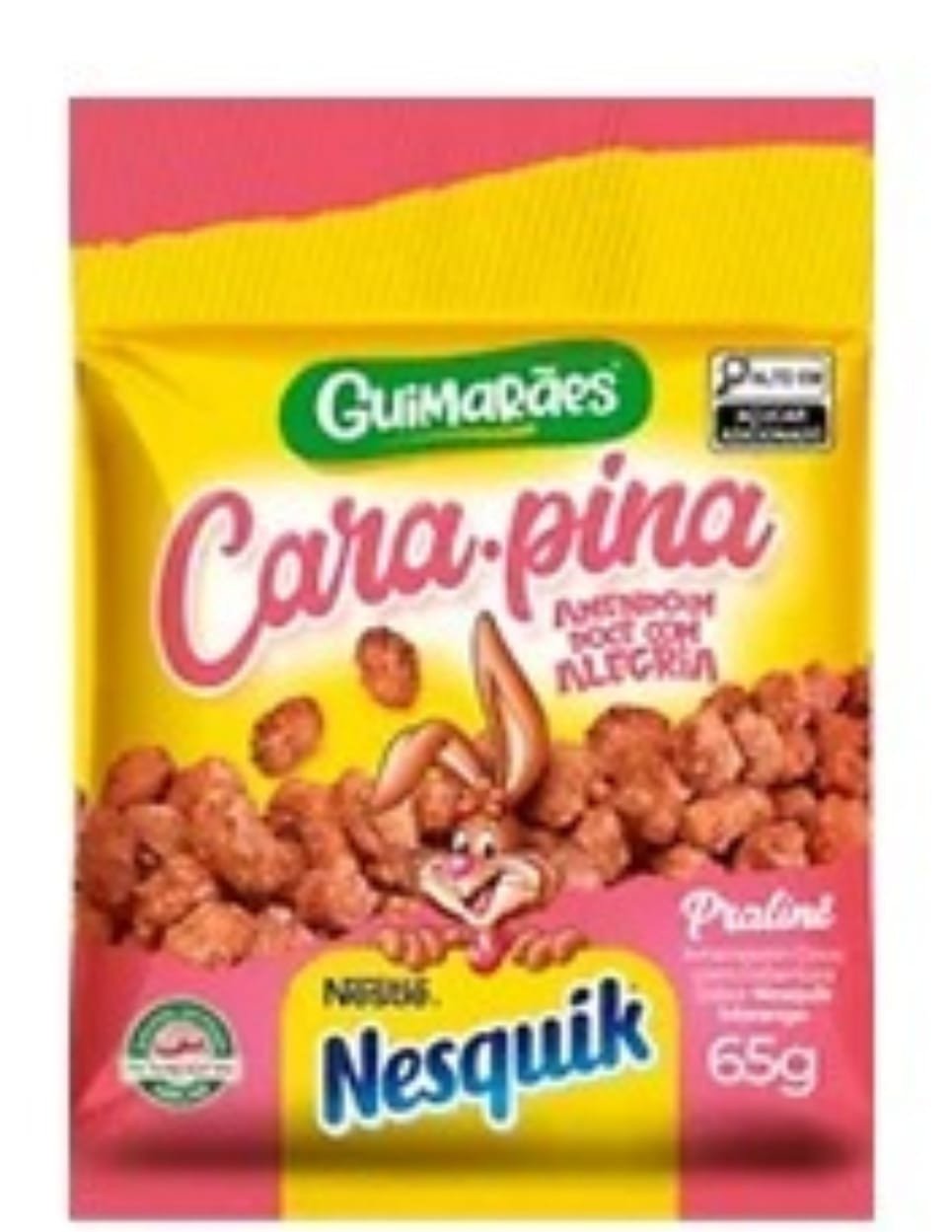 AMENDOIM DOCE NESQUIK CARA-PINA  65g