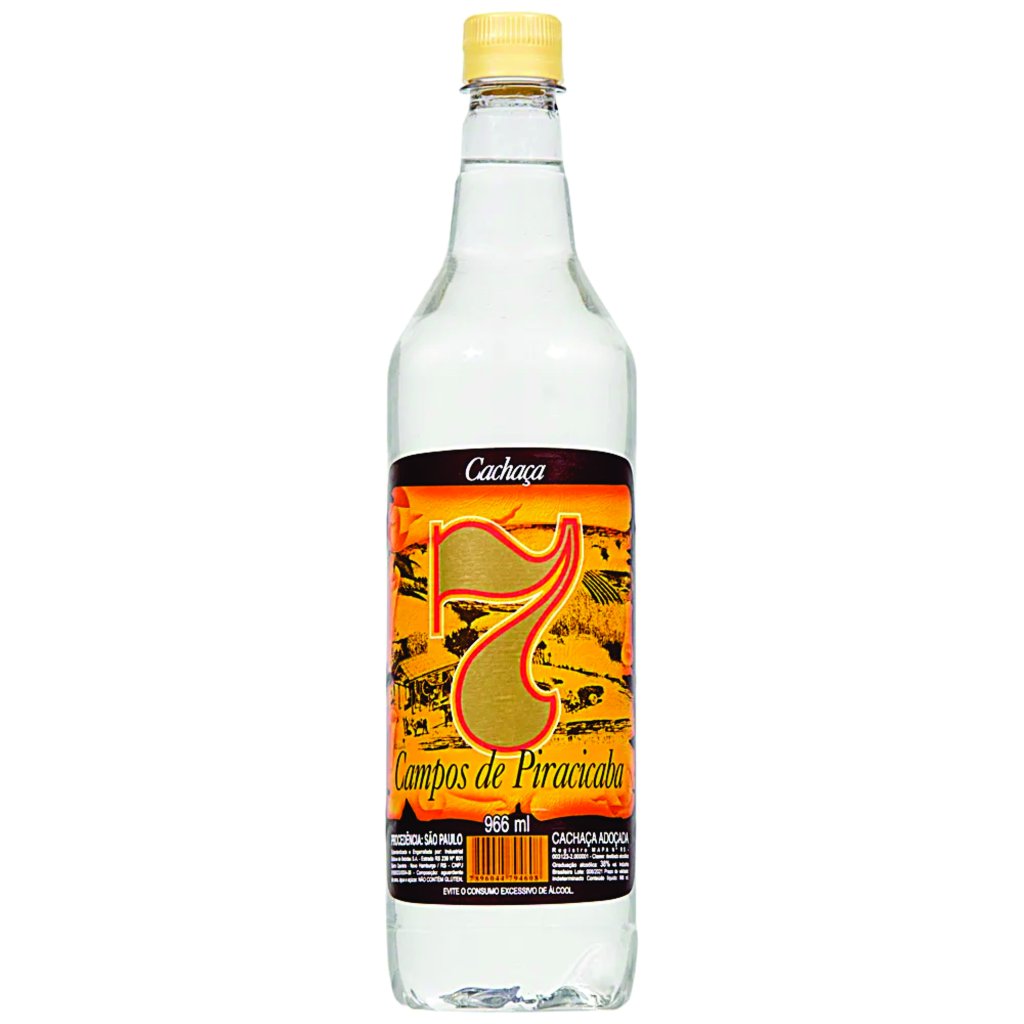 CACHAÇA 7 CAMPOS PIRACICABA 966ML