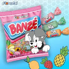 BALA MAST. BANZE IOGURTE SORTIDA 500G